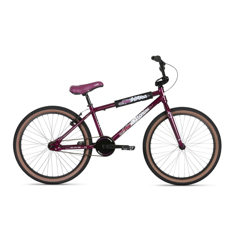 Haro Sloride 24 BMX Bike (Slo-Ride Edition) - Purple - Walmart.com