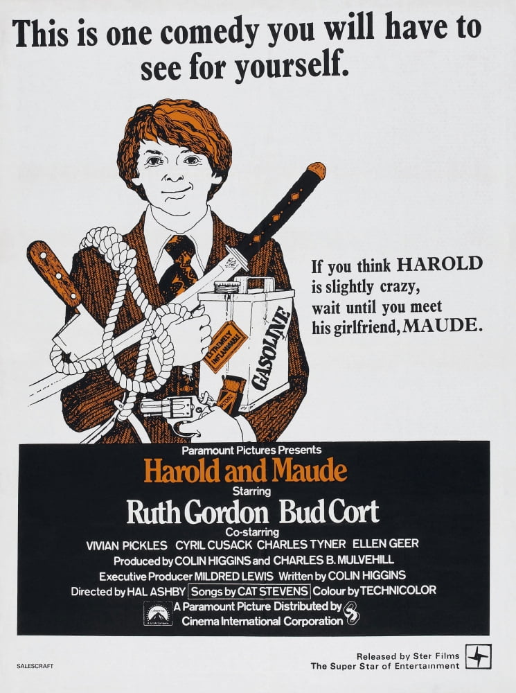 Harold And Maude Canvas Art - (24 x 36)