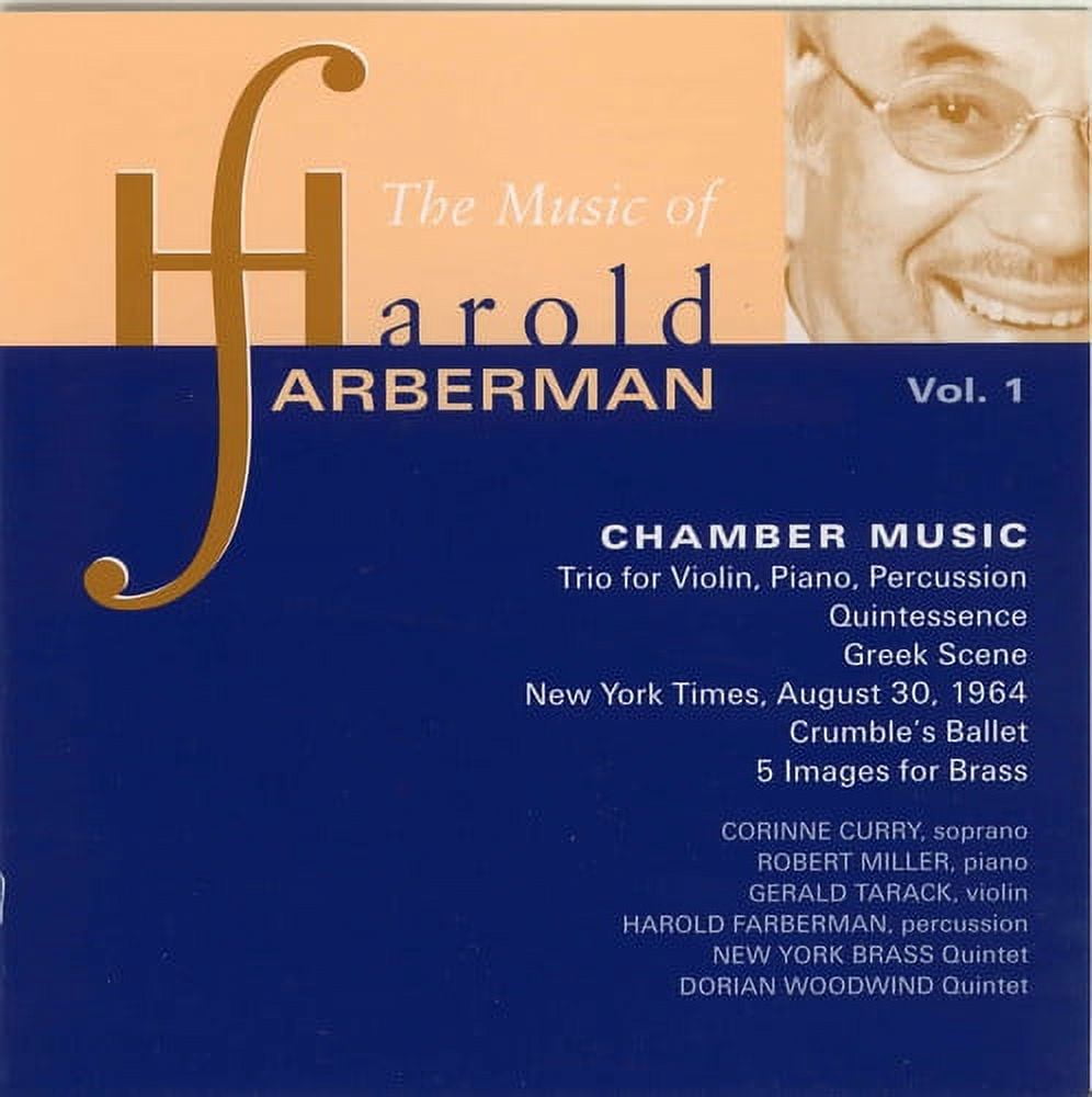 Harold Farberman - Music of Harold Farberman - Music & Performance - CD