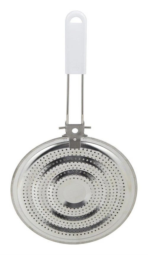 Harold Import Co. 99134 Silver Chrome Aluminum Heat Diffuser For Larger Burners
