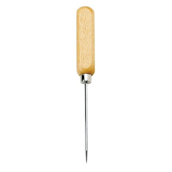 HIC Kitchen Ice Pick - Wood Handle, Multicolor