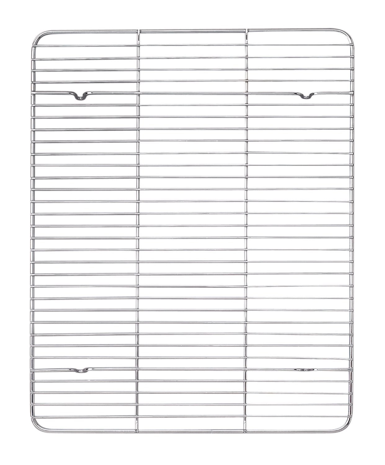 Silver Stainless Steel 16.5-Inch Cooling Rack