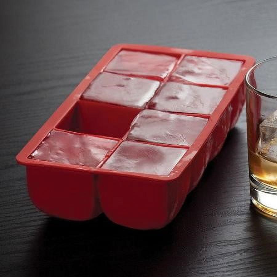 Wholesale Kitchen and Co 18 Cubes Ice Cube Tray- 9.5 BLUE RED