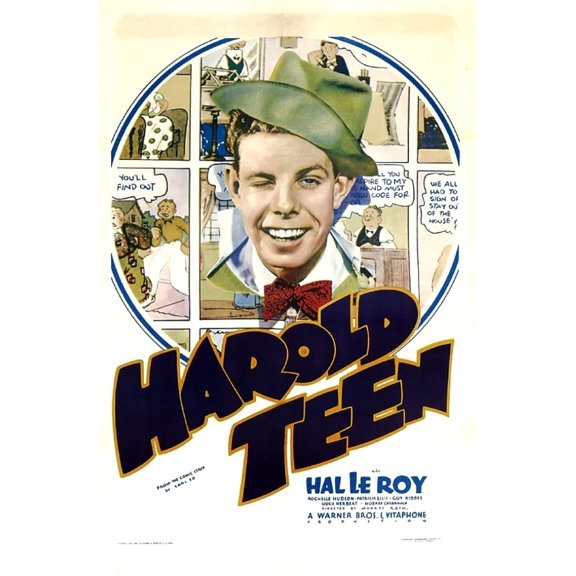 Harold Teen Us Poster Art Hal Leroy 1934 Movie Poster Masterprint (24 x 36)