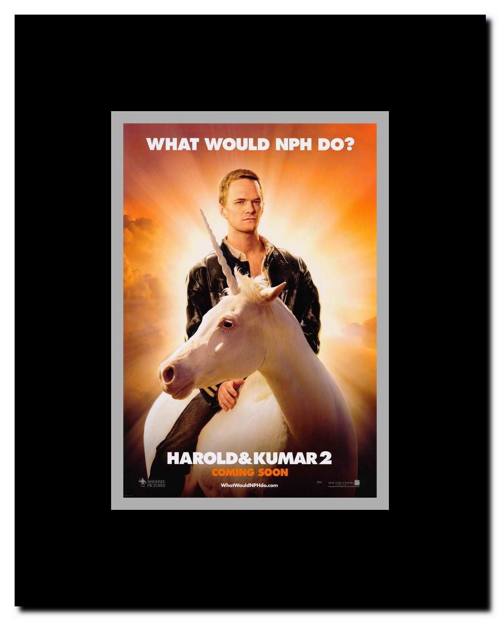 Harold and Kumar: Escape from Guantanamo Bay Framed Movie Poster