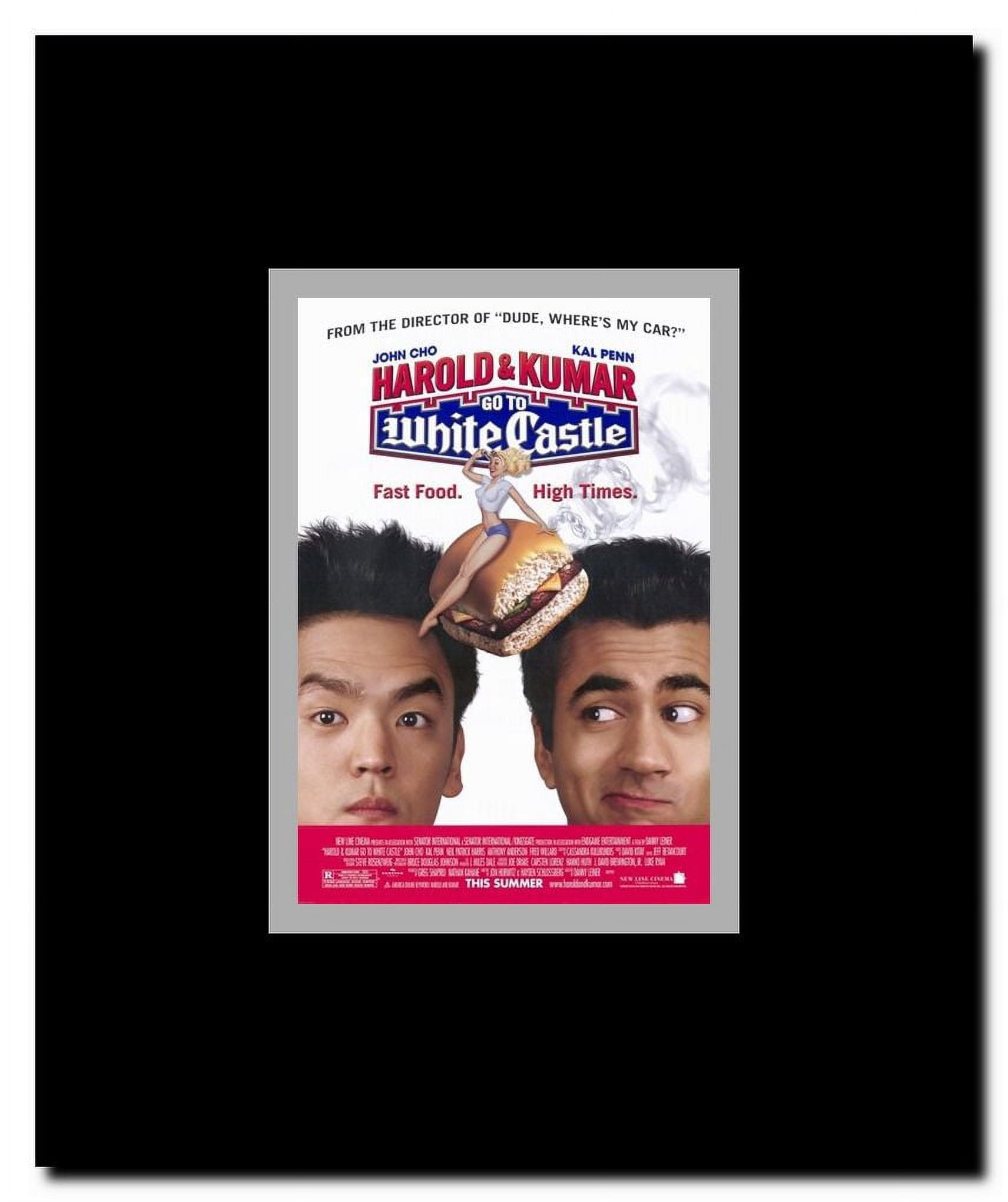 Harold and Kumar Go to White Castle Framed Movie Poster