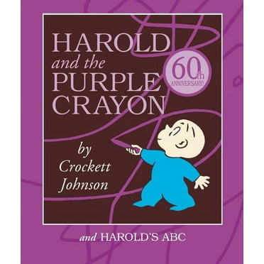 Harold and the Purple Crayon 2-Book Box Set: Harold and the Purple Crayon and Harold's ABC, (Board Book)