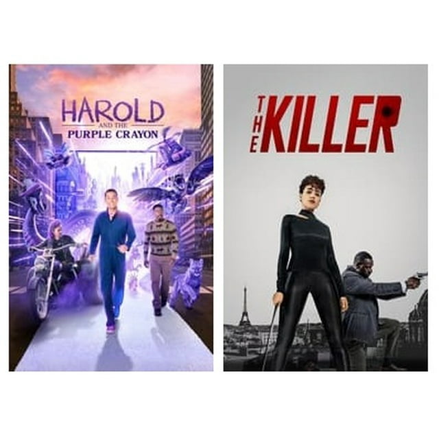 Harold and the Purple Crayon (2025) + The Killer (2025) 2 Movie