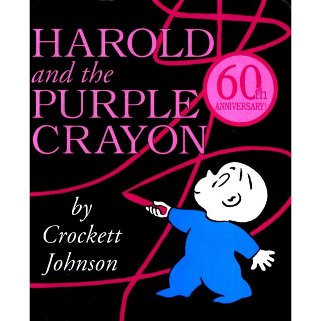 Harold and the Purple Crayon Board Book (Edition 60) (Board Book)