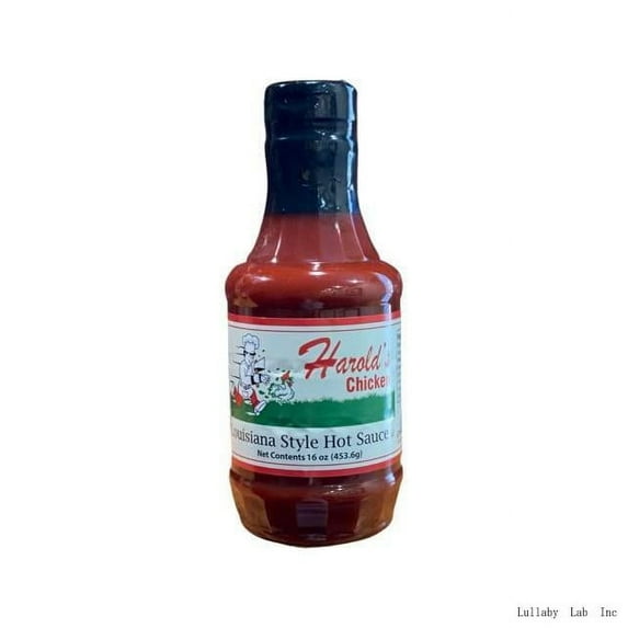 Harold's Chicken Hot Sauce 16 Oz. - Chicago's Very Own HOT SAUCE!!, 1 Pound (Pack Of 1)