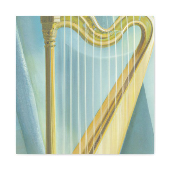 Harp in Art Deco - Canvas