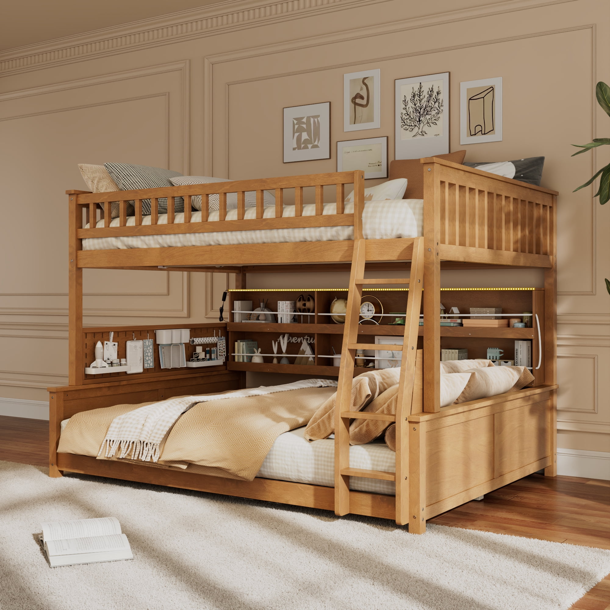 Over The Bed Storage Shelf Queen