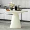 thumbnail image 1 of Harper & Bright Designs White Round Dining Table, Modern Wood Kitchen Table for Dining Room and Living Room, 1 of 7