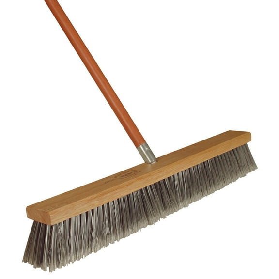 Jensen Home Harper Brush 582224SC 24-Inch Fine Push Broom  Interior & Exterior Use, Professional Finish