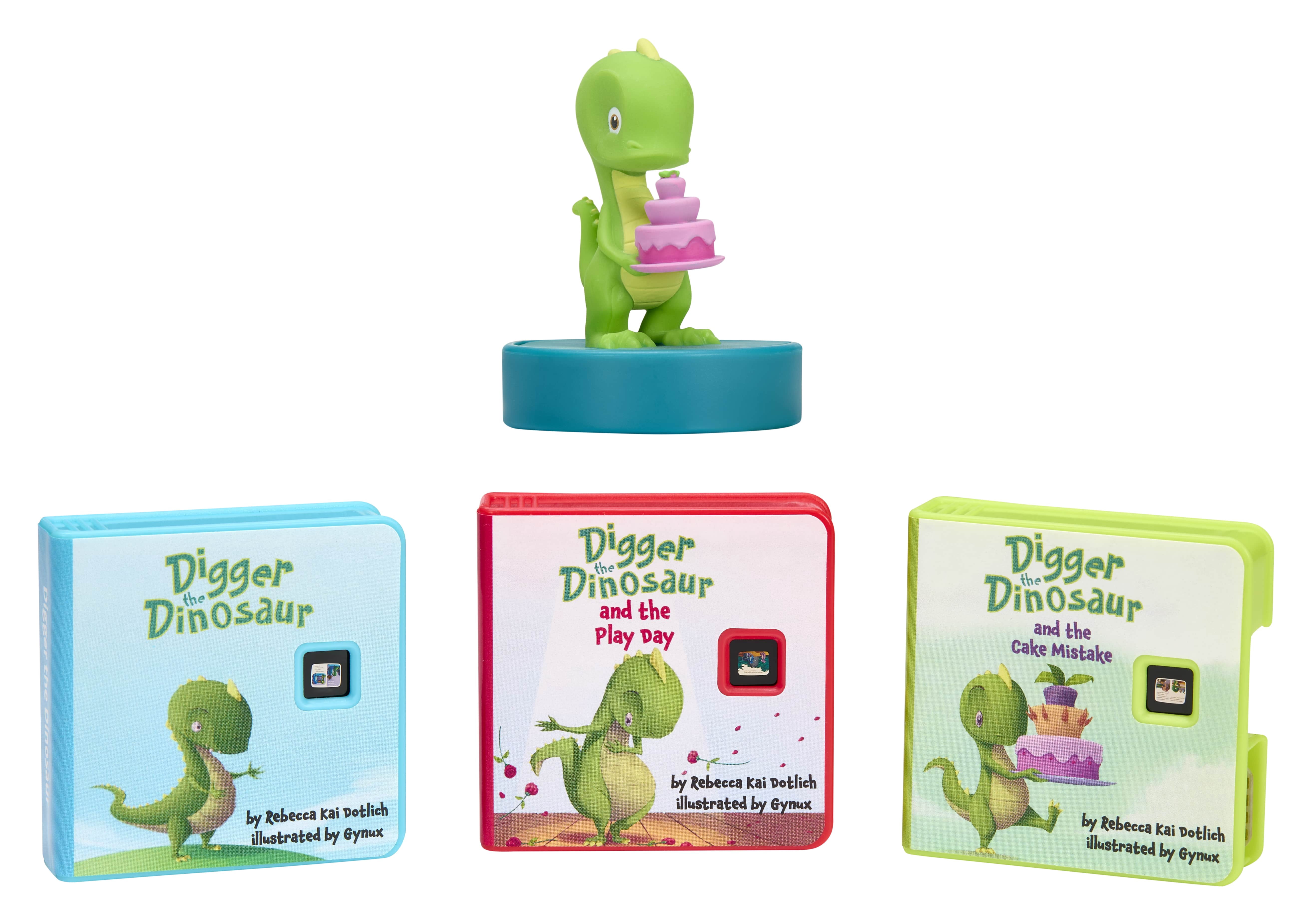 Little Tikes Story Dream Machine HarperCollins Digger the Dinosaur Collection, Dino Audio Books, Toddlers Toy Gift, Ages 3+