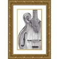 thumbnail image 1 of Harper, Ethan 10x14 Gold Ornate Wood Framed with Double Matting Museum Art Print Titled - Stringed Instrument Study II, 1 of 4