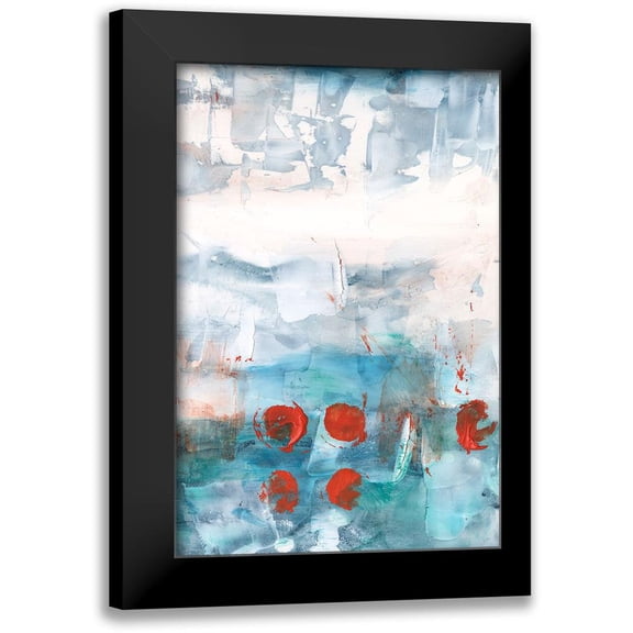 Harper, Ethan 11x14 Black Modern Framed Museum Art Print Titled - Connect the Pieces II