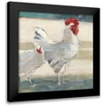 thumbnail image 1 of Harper, Ethan 12x12 Black Modern Framed Museum Art Print Titled - Chicken Yard I, 1 of 5
