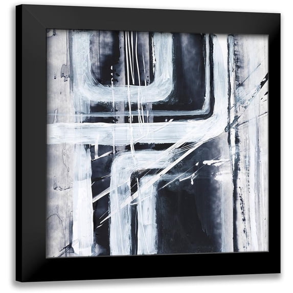 Harper, Ethan 12x12 Black Modern Framed Museum Art Print Titled - Turn Signal II