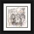thumbnail image 1 of Harper, Ethan 12x12 Black Ornate Wood Framed with Double Matting Museum Art Print Titled - Draftsmans Sketchbook II, 1 of 4
