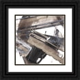 thumbnail image 1 of Harper, Ethan 12x12 Black Ornate Wood Framed with Double Matting Museum Art Print Titled - This Way and That II, 1 of 4