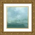 thumbnail image 1 of Harper, Ethan 12x12 Gold Ornate Wood Framed with Double Matting Museum Art Print Titled - Mountain Mist II, 1 of 4