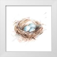 thumbnail image 1 of Harper, Ethan 12x12 White Modern Wood Framed Museum Art Print Titled - Bird Life III, 1 of 4
