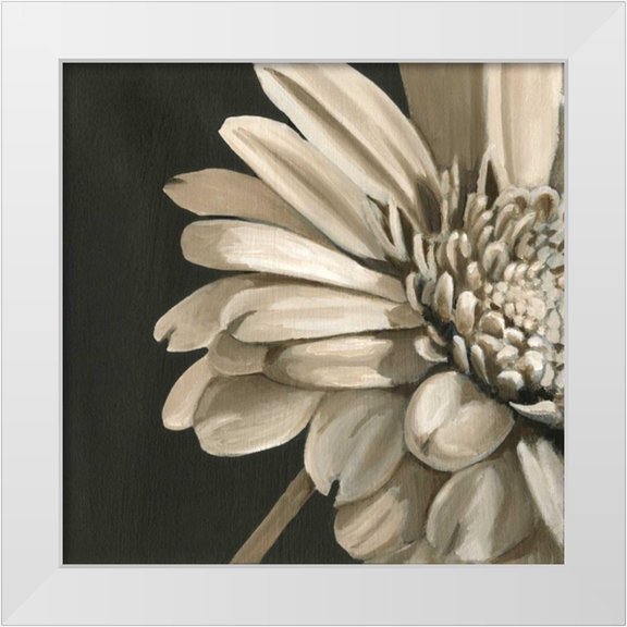 Harper, Ethan 12x12 White Modern Wood Framed Museum Art Print Titled - Classical Blooms IV
