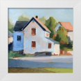 thumbnail image 1 of Harper, Ethan 12x12 White Modern Wood Framed Museum Art Print Titled - European Farmhouses II, 1 of 4