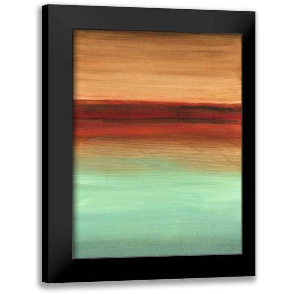 Harper, Ethan 12x14 Black Modern Framed Museum Art Print Titled - Geologic Sequence II