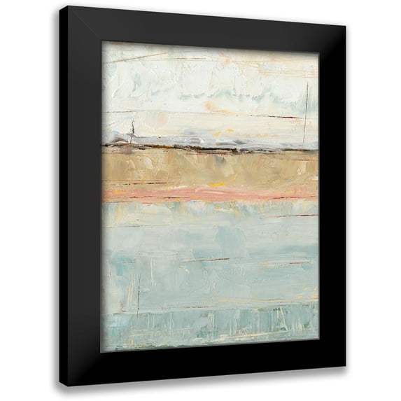 Harper, Ethan 12x14 Black Modern Framed Museum Art Print Titled - Pastel Horizon I