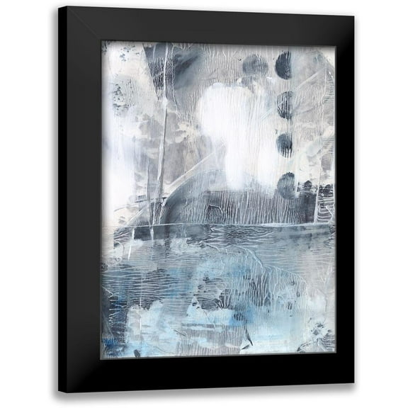 Harper, Ethan 12x14 Black Modern Framed Museum Art Print Titled - Whoa-thats Deep II