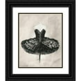 thumbnail image 1 of Harper, Ethan 12x14 Black Ornate Wood Framed with Double Matting Museum Art Print Titled - Black Ballet Dress I, 1 of 4