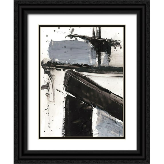 Harper, Ethan 12x14 Black Ornate Wood Framed with Double Matting Museum Art Print Titled - Demolition III