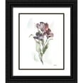 thumbnail image 1 of Harper, Ethan 12x14 Black Ornate Wood Framed with Double Matting Museum Art Print Titled - Plum Bouquet II, 1 of 4