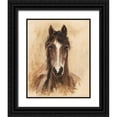 thumbnail image 1 of Harper, Ethan 12x14 Black Ornate Wood Framed with Double Matting Museum Art Print Titled - Western Ranch Animals I, 1 of 4