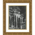thumbnail image 1 of Harper, Ethan 12x14 Gold Ornate Wood Framed with Double Matting Museum Art Print Titled - Architectural Schematic I, 1 of 4