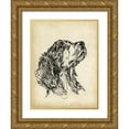 thumbnail image 1 of Harper, Ethan 12x14 Gold Ornate Wood Framed with Double Matting Museum Art Print Titled - Breed Studies VII, 1 of 4