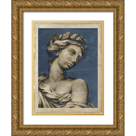 Harper, Ethan 12x14 Gold Ornate Wood Framed with Double Matting Museum Art Print Titled - Sculptural Renaissance I