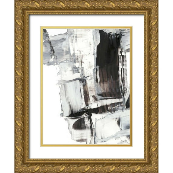 Harper, Ethan 12x14 Gold Ornate Wood Framed with Double Matting Museum Art Print Titled - Topple III