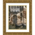 thumbnail image 1 of Harper, Ethan 12x14 Gold Ornate Wood Framed with Double Matting Museum Art Print Titled - Venetian Facade I, 1 of 4