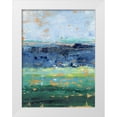 thumbnail image 1 of Harper, Ethan 12x14 White Modern Wood Framed Museum Art Print Titled - Earth and Sea I, 1 of 4