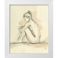 thumbnail image 1 of Harper, Ethan 12x14 White Modern Wood Framed Museum Art Print Titled - Neutral Figure Study II, 1 of 4