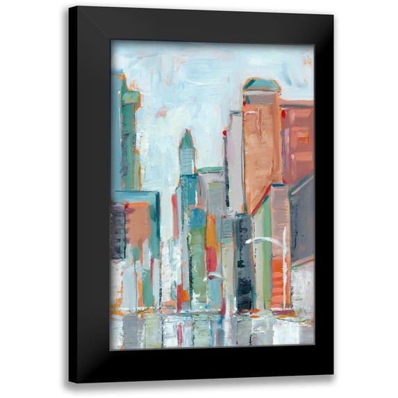 Harper, Ethan 13x18 Black Modern Framed Museum Art Print Titled - Downtown Contemporary I
