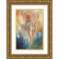 thumbnail image 1 of Harper, Ethan 13x18 Gold Ornate Wood Framed with Double Matting Museum Art Print Titled - Amanda II, 1 of 4