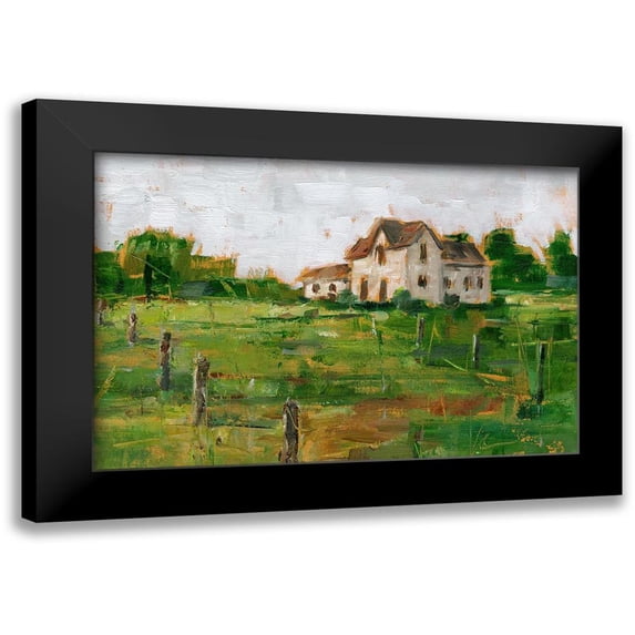 Harper, Ethan 14x11 Black Modern Framed Museum Art Print Titled - Countryside Home I