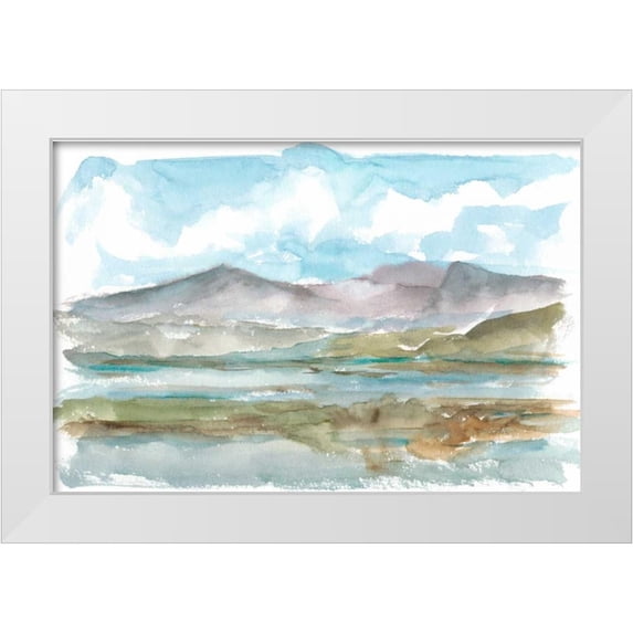 Harper, Ethan 14x11 White Modern Wood Framed Museum Art Print Titled - Impressionist View I