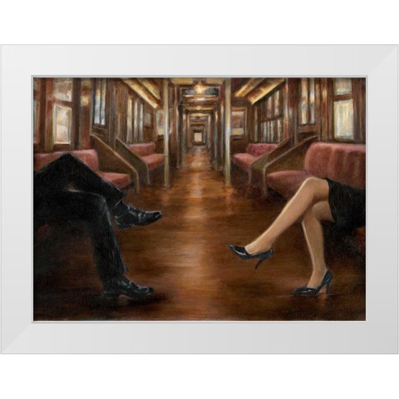 Harper, Ethan 14x11 White Modern Wood Framed Museum Art Print Titled - Last Stop