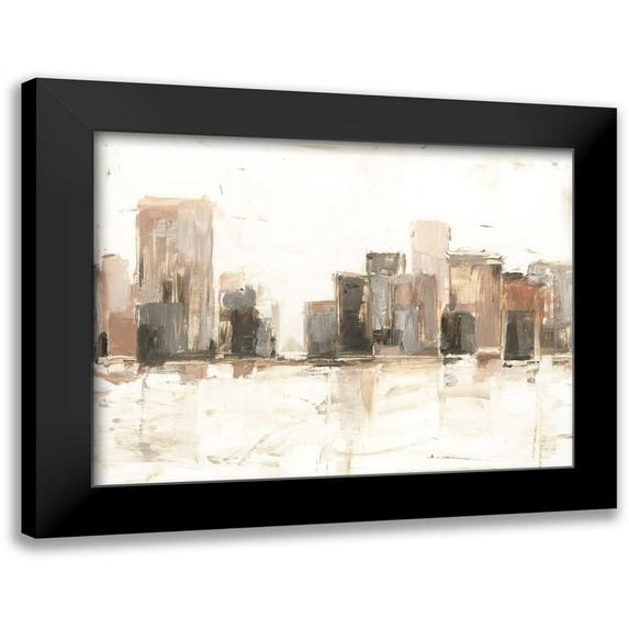 Harper, Ethan 14x12 Black Modern Framed Museum Art Print Titled - City Vista II