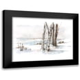 thumbnail image 1 of Harper, Ethan 14x12 Black Modern Framed Museum Art Print Titled - First Snowfall I, 1 of 5